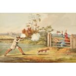 Sporting prints. An album of forty-six sporting prints, mostly early to mid 19th century,