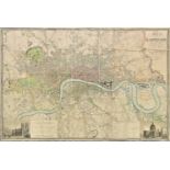 London. Greenwood (C. & J.), Map of London from an actual survey made in the years 1824, 1825 &