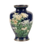 FINE CLOISONNE VASE, MEIJI PERIOD (1869-1912)