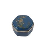 SMALL CLOISONNE BOX, MEIJI PERIOD (1868-1912)