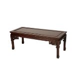 HONGMU KANG TABLE, LATE QING DYNASTY