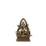 BRONZE FIGURE OF GANESH, KASHMIR, 16TH CENTURY