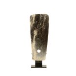 CEREMONIAL JADE BLADE, NEOLITHIC STYLE OF THE LONGSHAN CULTURE