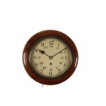 24 HOUR FUSEE WALL CLOCK