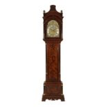 GEORGE III MAHOGANY LONGCASE CLOCK