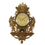 GILTWOOD CARTEL WALL CLOCK