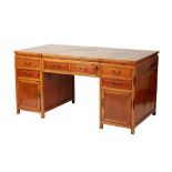 CHINESE HARDWOOD PARTNERS DESK