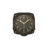 SMITHS MILITARY 8 DAY CLOCK DIAL with black dial