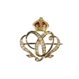 EDWARD VII CORONATION BROOCH