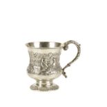 GEORGE IV CHRISTENING MUG