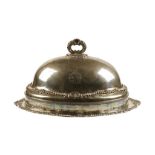 GEORGE III SILVER MEAT DISH