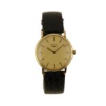 LONGINES 18CT GOLD GENTLEMAN'S WRIST WATCH