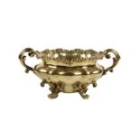 WILLIAM IV SILVER GILT BOWL