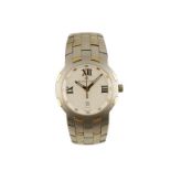 MAURICE LACROIX STEEL AND 18CT GOLD GENTLEMAN'S WRIST WATCH