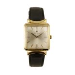 OMEGA 18CT GOLD GENTLEMAN'S AUTOMATIC WRIST WATCH