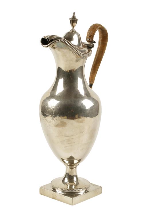 GEORGE III SILVER EWER