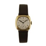 LONGINES 9CT GOLD GENTLEMAN'S WRIST WATCH