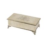 ROYAL INTEREST: WILLIAM IV SILVER TREASURY INK STAND