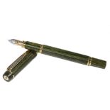 WATERMAN "LE MAN 100" BRIAR WOOD FOUNTAIN PEN