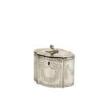 VICTORIAN SILVER TEA CADDY