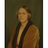 •ARTHUR DAVENPORT FULLER (1889-1966) Portrait of Agatha Walker (1888-1980)
