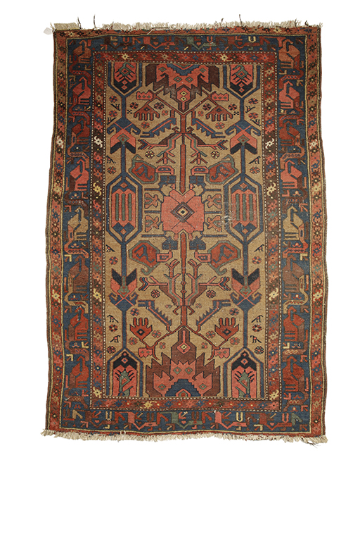 CAUCASIAN TRIBAL RUG of Heriz type