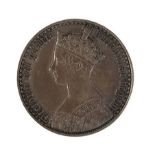 1847 VICTORIA GOTHIC CROWN About VF