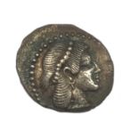 GREEK SILVER LITRA OF SYRACUSE Octopus to reverse circa 466 BC