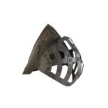 REPRODUCTION 16TH CENTURY STYLE EUROPEAN ARMOUR SPIKE HELMET