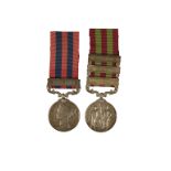 TWO VICTORIAN CAMPAIGN MEDALS TO COLONIAL TROOPS