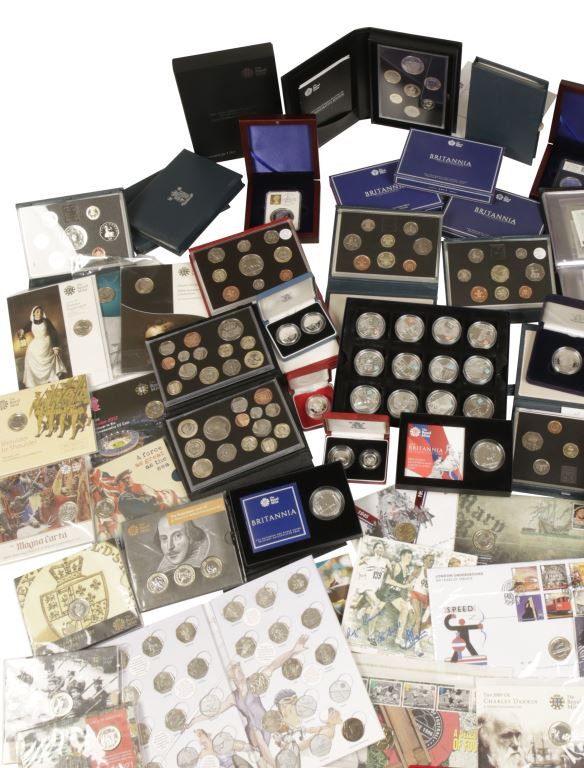 LARGE QUANTITY OF BRITISH PROOF SETS