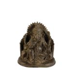 BRONZE FIGURE OF GANESH, 18TH / 19TH CENTURY