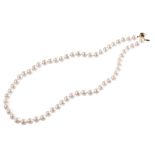 CULTURED PEARL NECKLACE