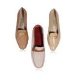 FERRAGAMO SHOES, three pairs