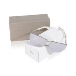 CHRISTIAN DIOR: 'FUTURIST' LIMITED EDITION WAYFARER STYLE SUNGLASSES