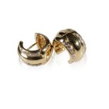 JANETTI: 18CT YELLOW GOLD EARRINGS