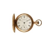 WALTHAM GOLD PLATED GENTLEMAN'S POCKET WATCH