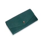 MULBERRY GREEN LEATHER PURSE