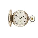 JOHN JAMES OF COVENTRY SILVER PAIR CASED GENTLEMAN'S POCKET WATCH