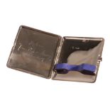 A 9CT YELLOW GOLD CIGARETTE CASE