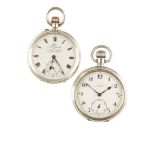 J.W. BENSON SILVER CASED GENTLEMAN'S POCKET WATCH