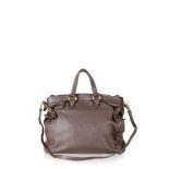 MIU MIU BROWN LEATHER SHOULDER / HANDBAG