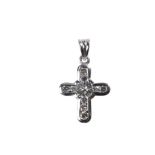 DIAMOND SET CROSS PENDANT