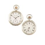 CLEMENT WHITE OF YEOVIL SILVER CASED OPEN FACE GENTLEMAN'S POCKET WATCH