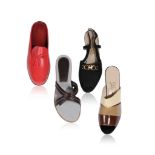 FERRAGAMO SHOES, three pairs