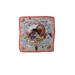 HERMES 'TEXAS WILDLIFE' SILK SCARF