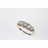 FIVE STONE DIAMOND RING