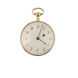GOLD CASED REPEATER CYLINDER GENTLEMAN'S POCKET WATCH
