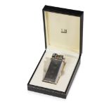 ALFRED DUNHILL: A SILVER "UNIQUE" CIGARETTE LIGHTER