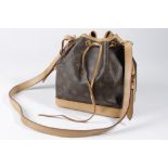 LOUIS VUITTON NOE CANVAS HANDBAG